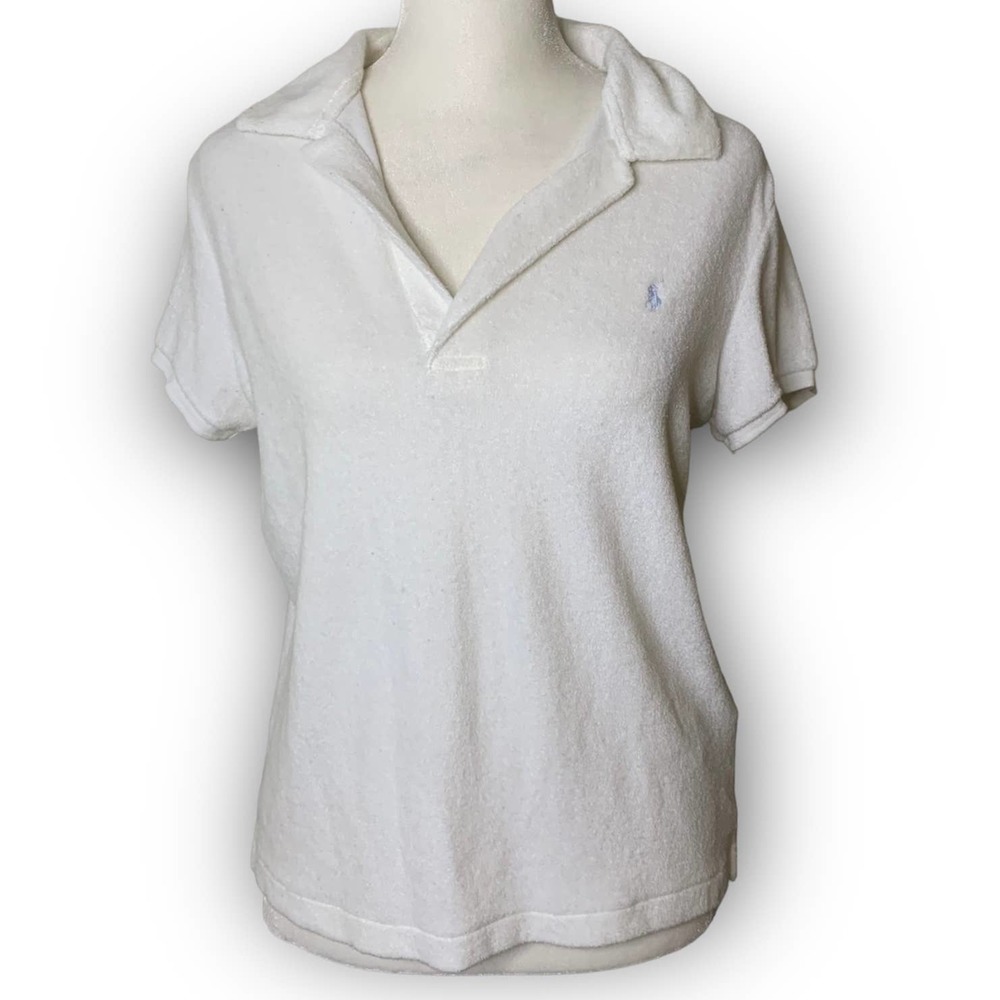 Ralph Lauren Back Label Terry Polo Women's Large